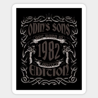 Odin's Son Since 1982 Limited Edition Sticker